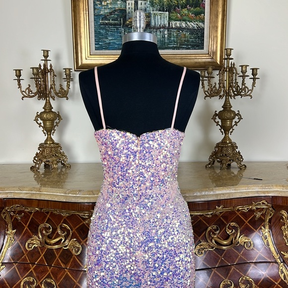 Women,formal all over sequins Glimmering sparkling special Occasion prom… - Picture 5 of 5